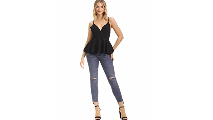 How to Wear Peplum Cami Top in Style