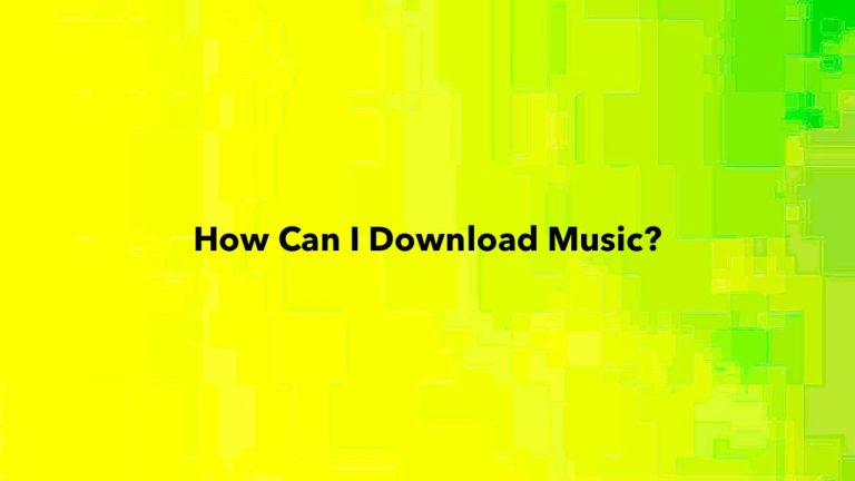 How Can I Download Music?