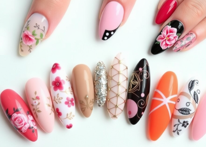 Almond-Shaped Nails