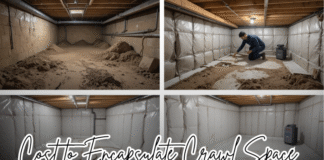 Cost to Encapsulate Crawl Space: An overview About Basement Crawl Space, Lead Paint, Asbestos, Popcorn Ceiling Guide,And more Info Cost to Encapsulate Crawl Space